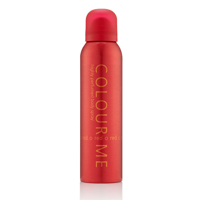 Colour Me Highly Perfumed Body Spray 150 ML Red