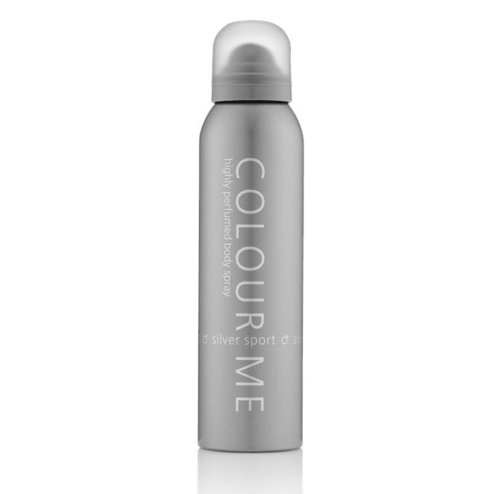 Colour Me Highly Perfumed Body Spray 150 ML Silver Sport