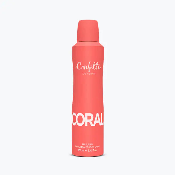 Confetti London Coral Body Spray 250 ML