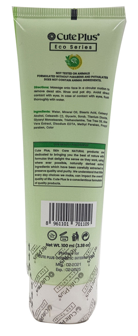 Cute Plus Tea Tree & Aloe Vera Skin Polish 100 ML