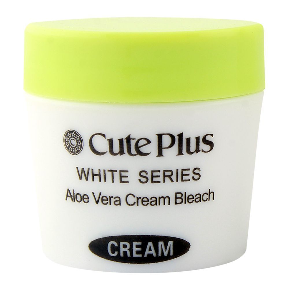 Cute Plus White Series Aloe Vera Cream Bleach 28 Grams