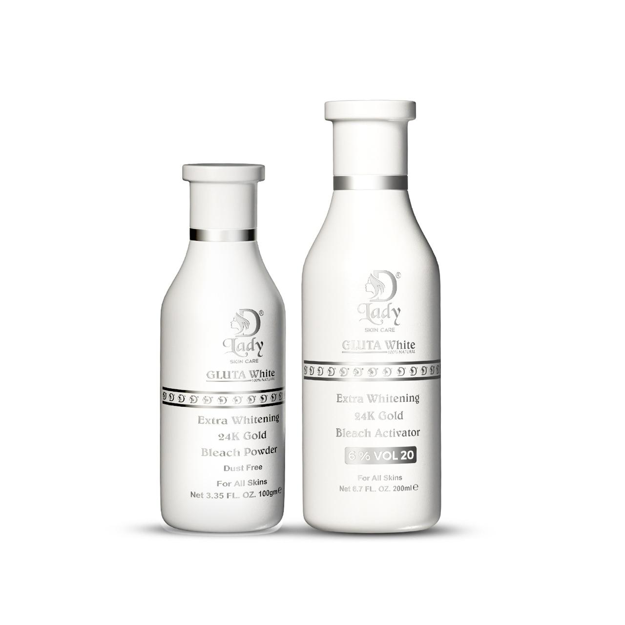 D Lady Gluta White Skin Polish Kit Demanding Skin