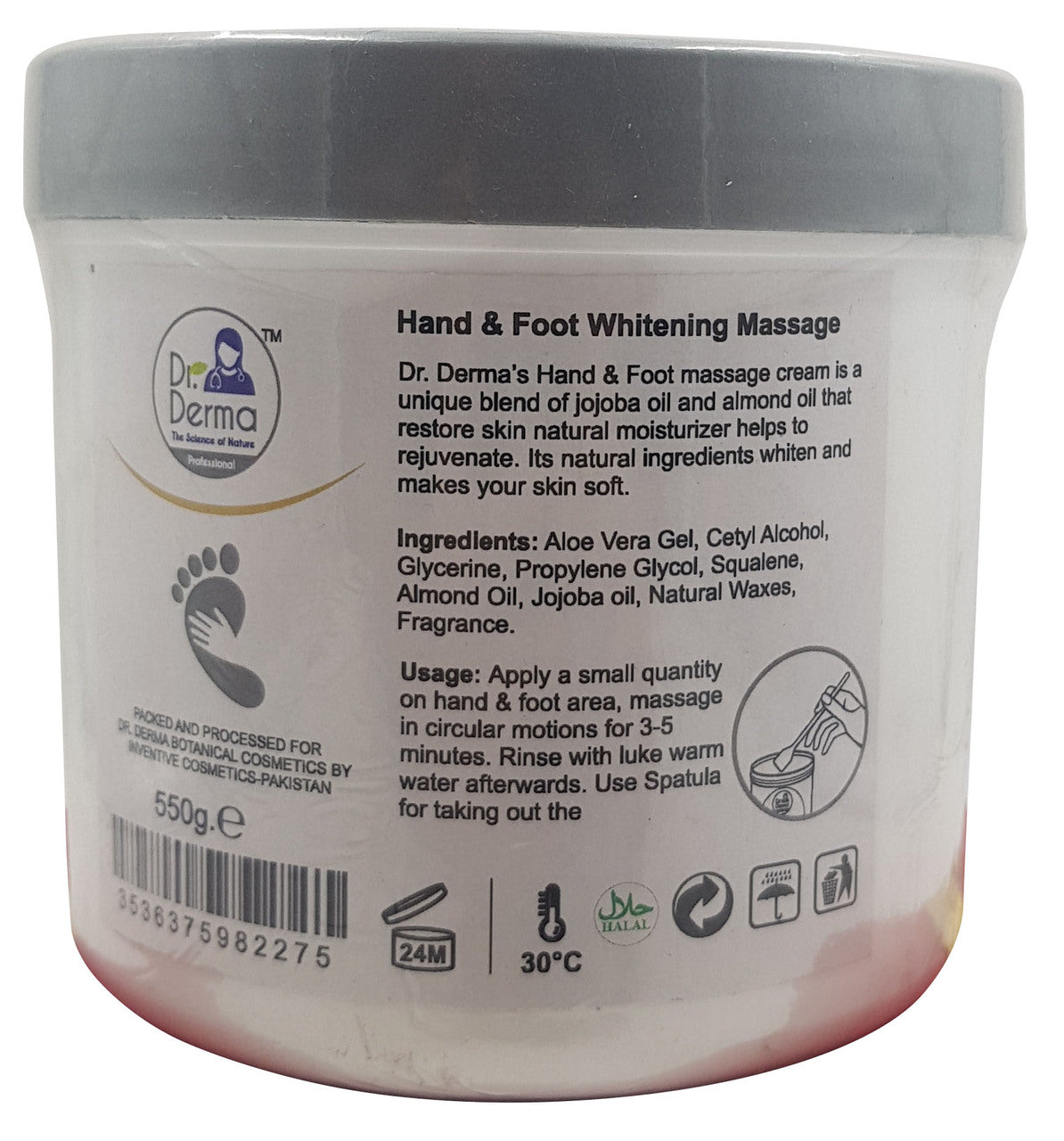 Dr. Derma Whitening Hand & Foot Massage Cream