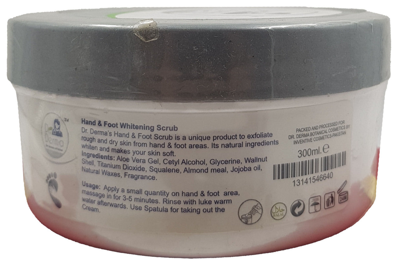 Dr. Derma Whitening Hand & Foot Scrub