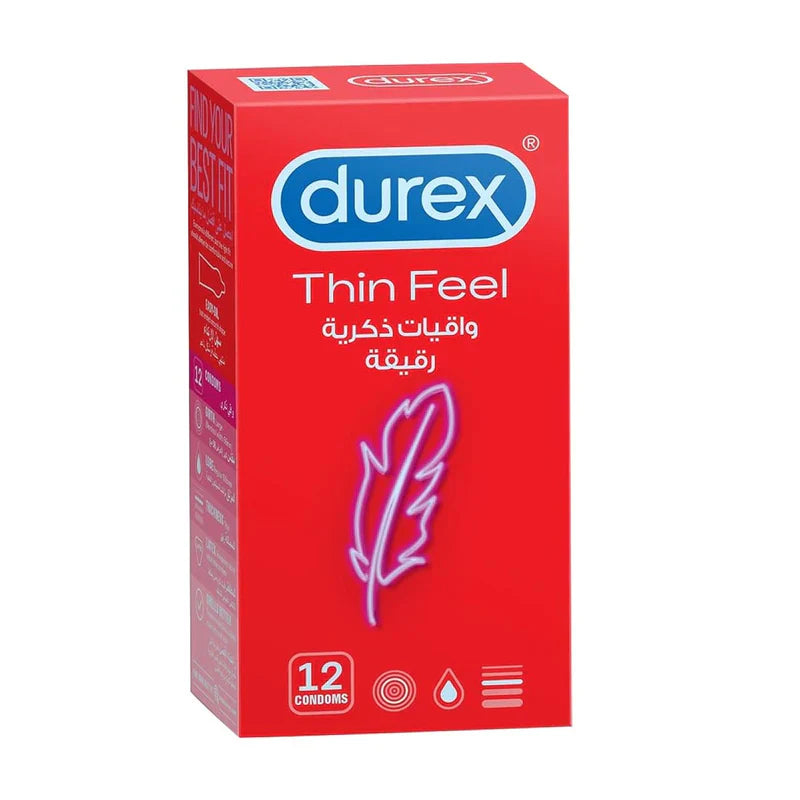 Durex Feel Thin 12 Condoms Box
