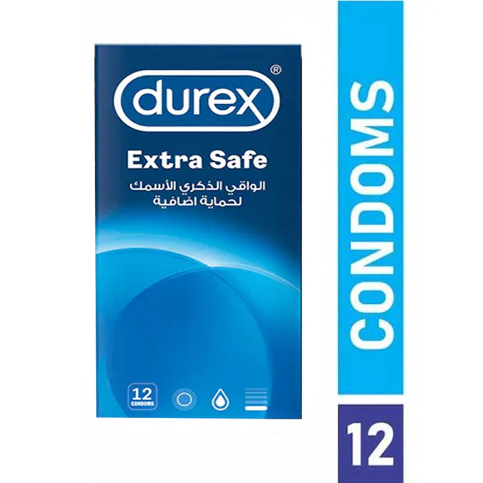 Durex Extra Safe 12 Condoms Box