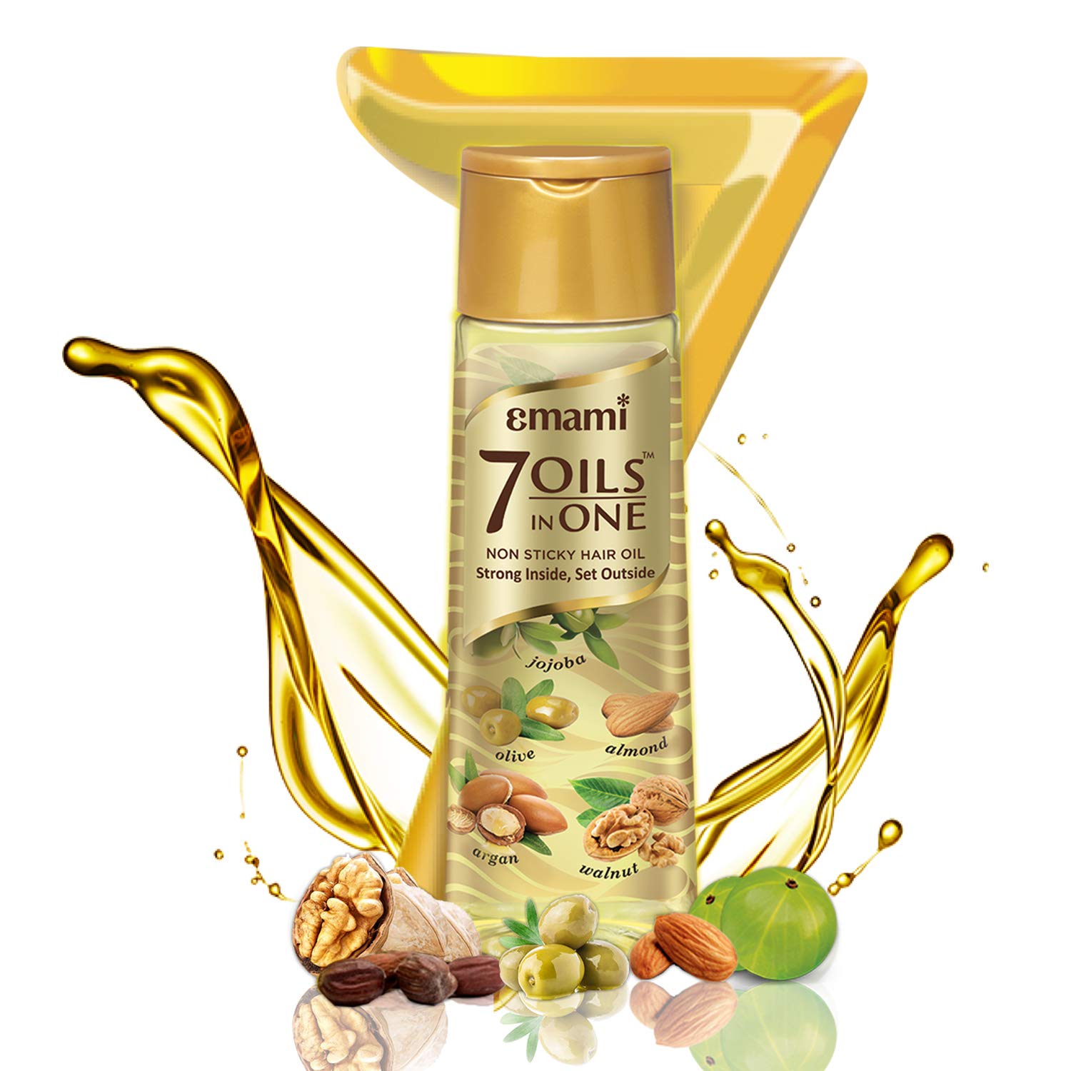 Emami 7 Oils In One Non Sticky Hair Oil