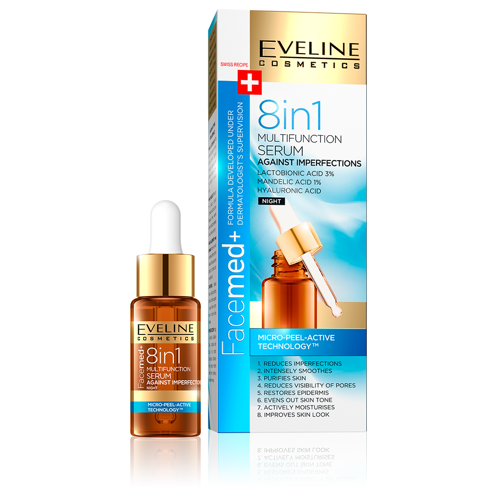 Eveline Facemed+ 8 in 1 Multifunction Serum 18 ML