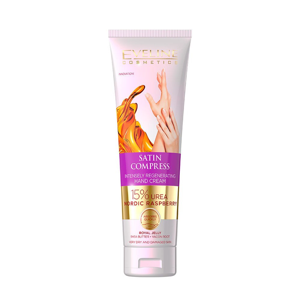 Eveline Satin Compress 15% Urea Intensely Regenerating Hand Cream 100 ML