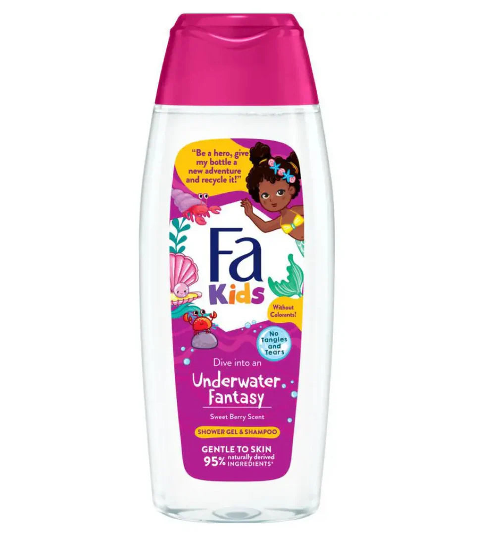 Fa Kids Underwater Fantasy Shower Gel & Shampoo 250 ML