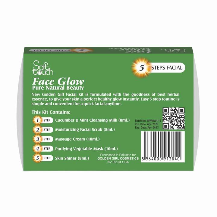 Soft Touch Face Glow Sachet Kit