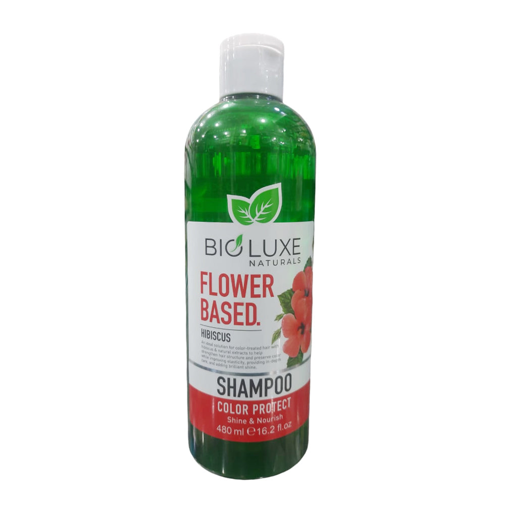 Bioluxe Naturals Flower Based Hibiscus Shine & Nourish Shampo 480 ML
