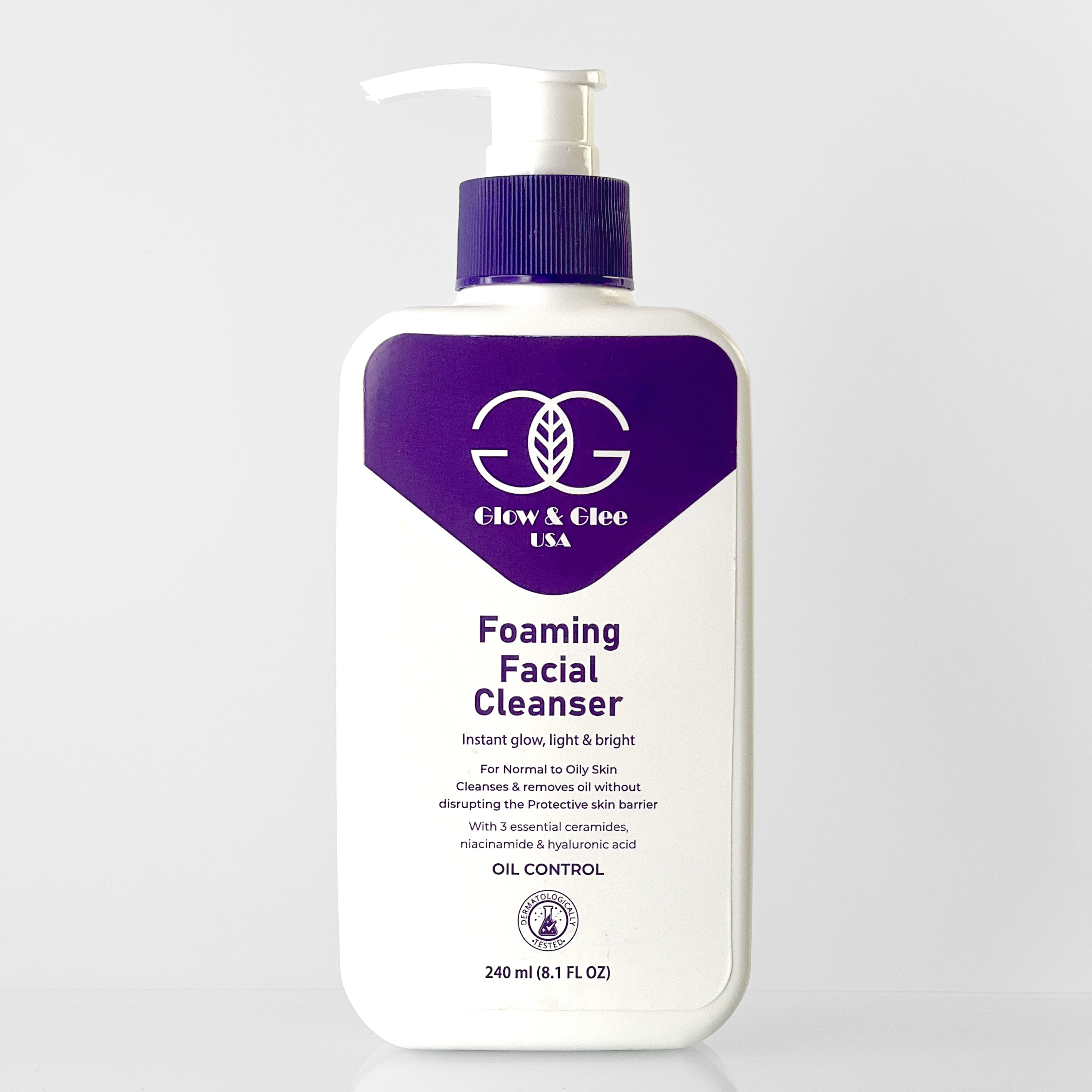 Glow & Glee Foaming Facial Cleanser 240 ML