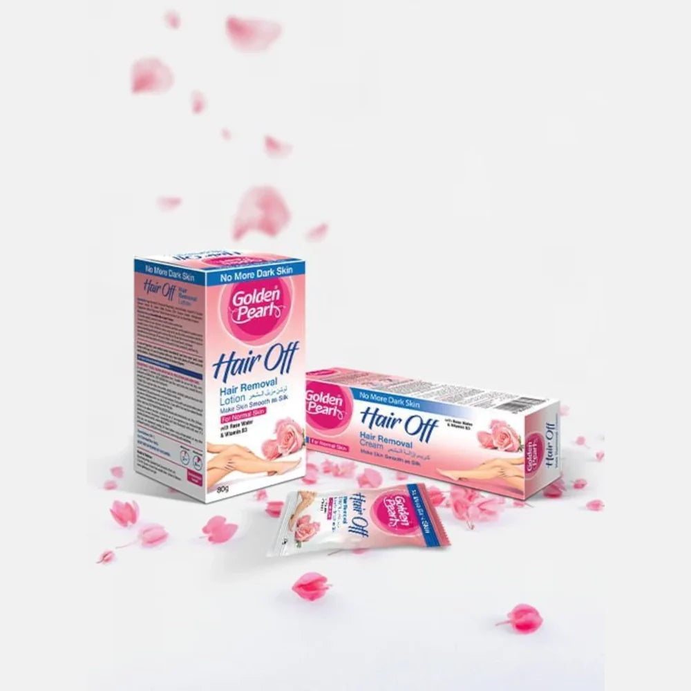 Golden Pearl Hair Off Hair Removal Cream Rose