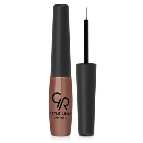Golden Rose Style Metallic Eyeliner