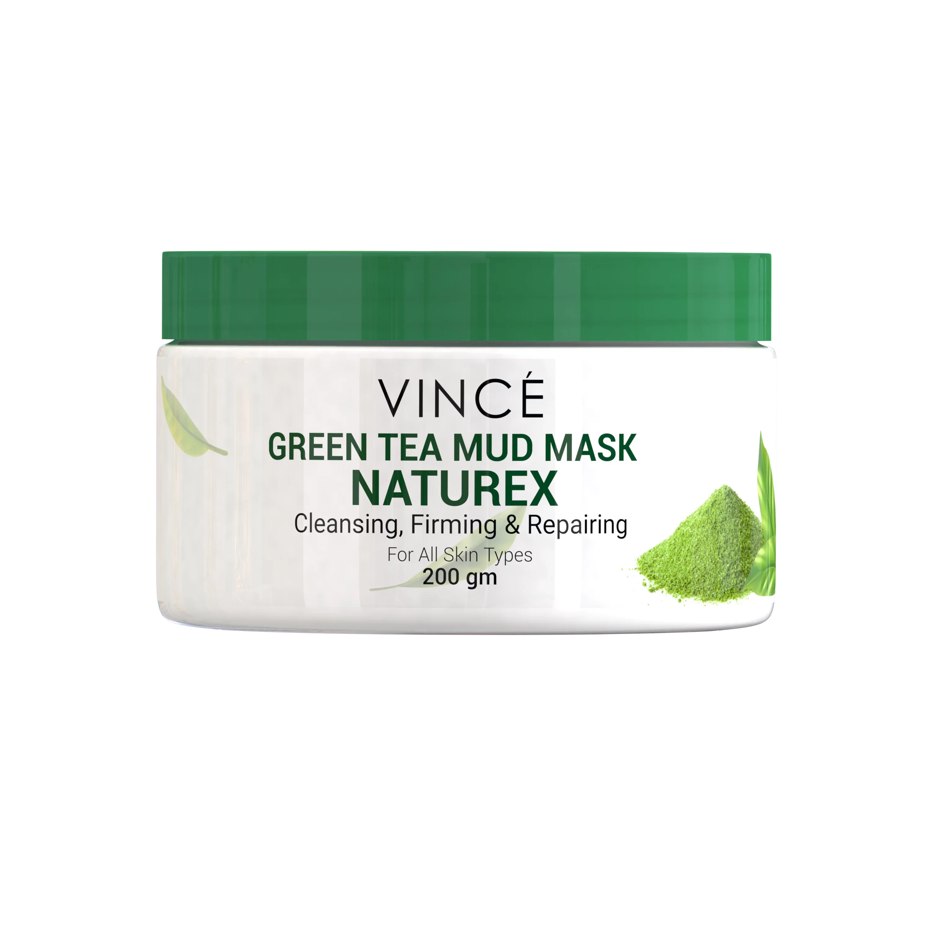 Vince Green Tea Mud Mask 200 GM