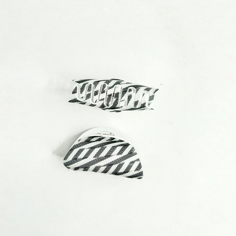 Hair Claw Premium Quality Geometric Designs