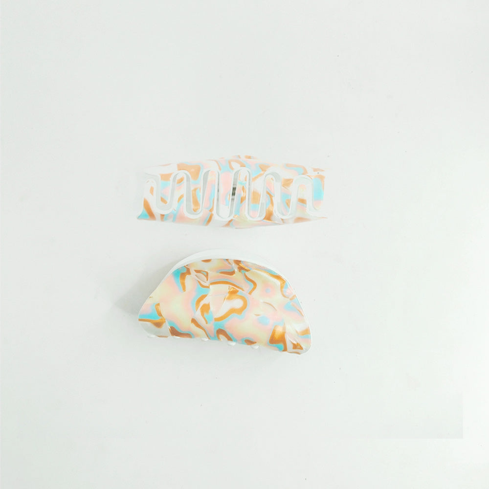 Hair Claw Premium Quality Geometric Designs