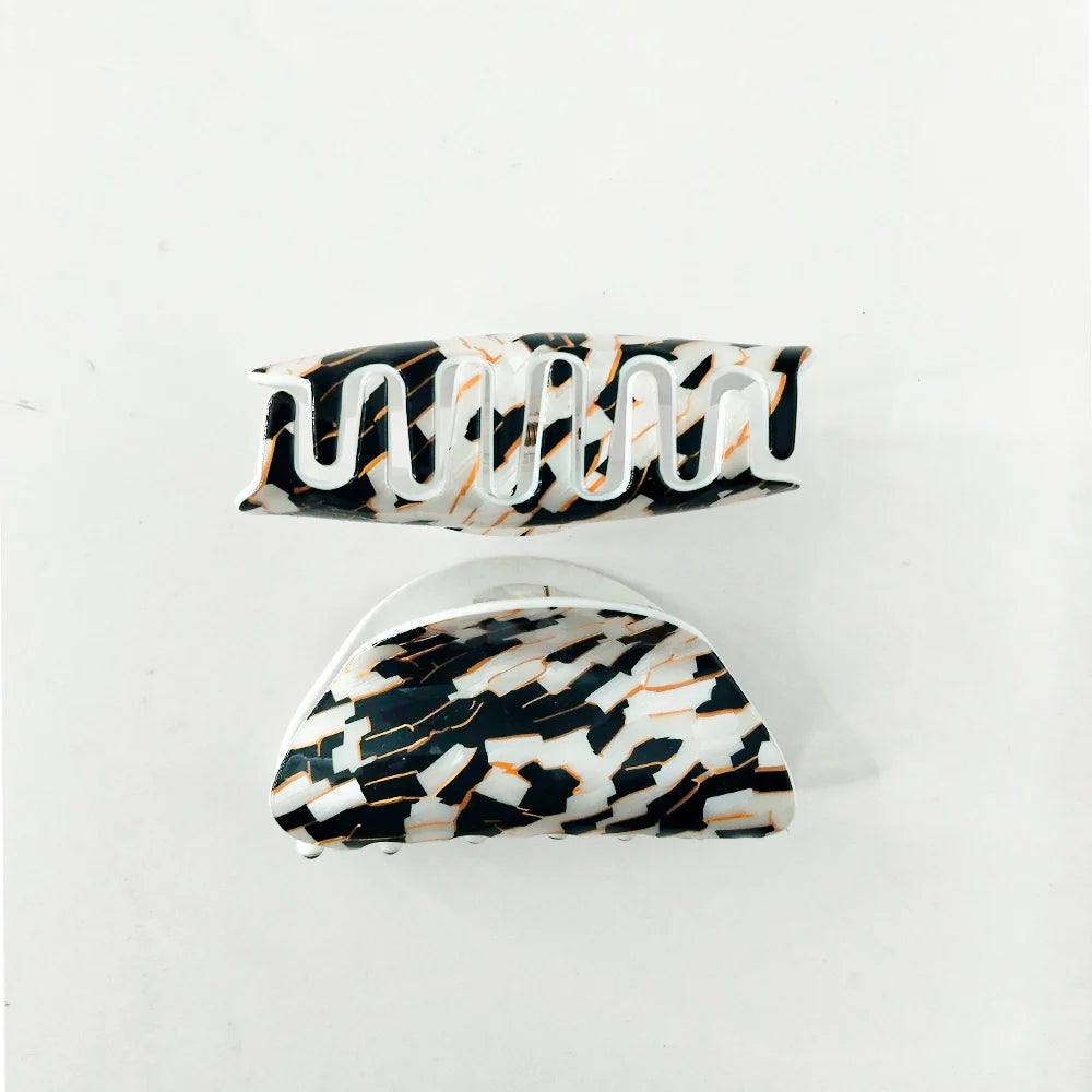 Hair Claw Premium Quality Geometric Designs