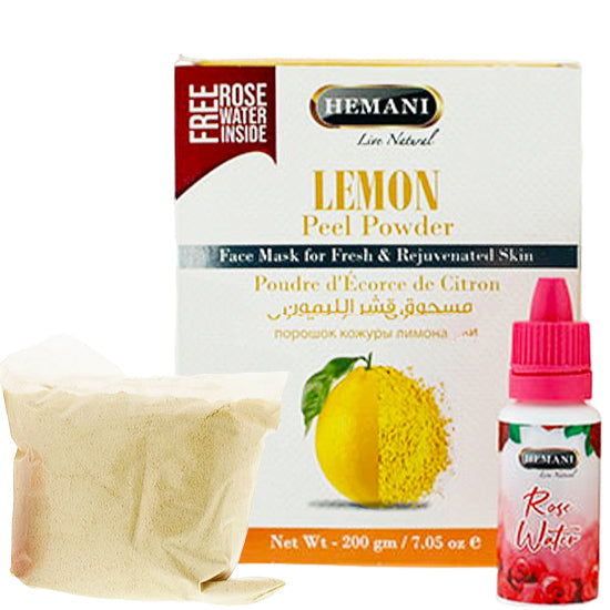Hemani Lemon Peel Powder Face Mask 200 GM