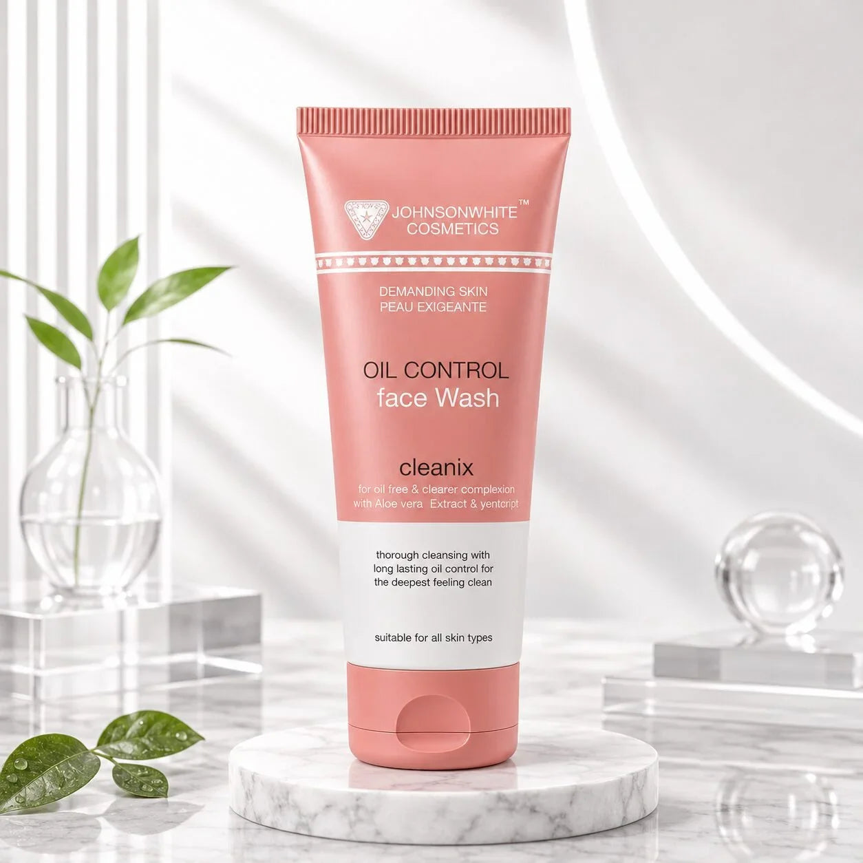 Johnson White Cosmetics Oil Control Face Wash 100 ML