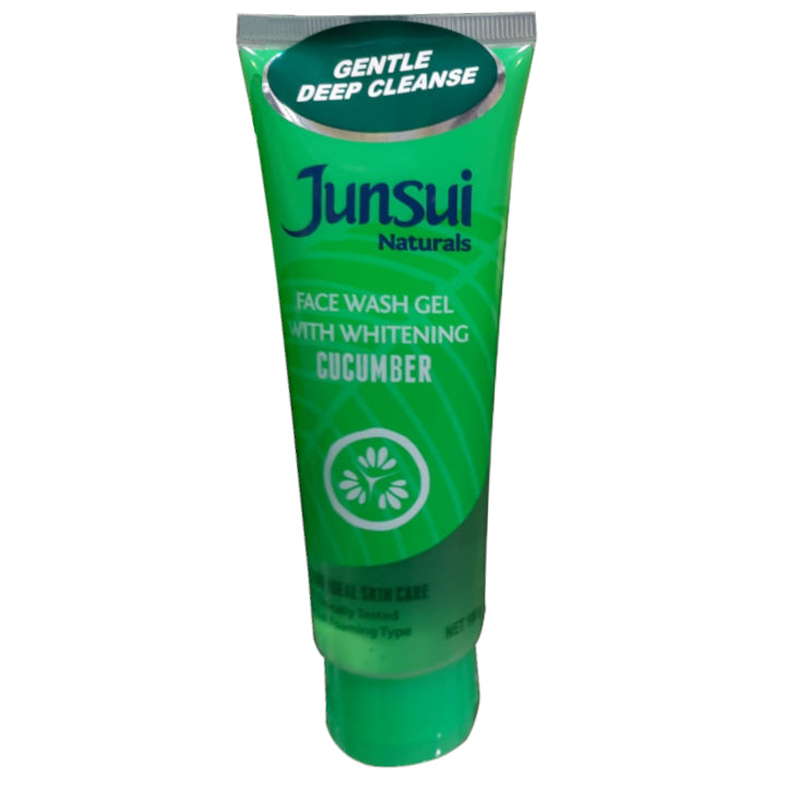 Junsui Naturals Face Wash Gel With Whitening Cucumber