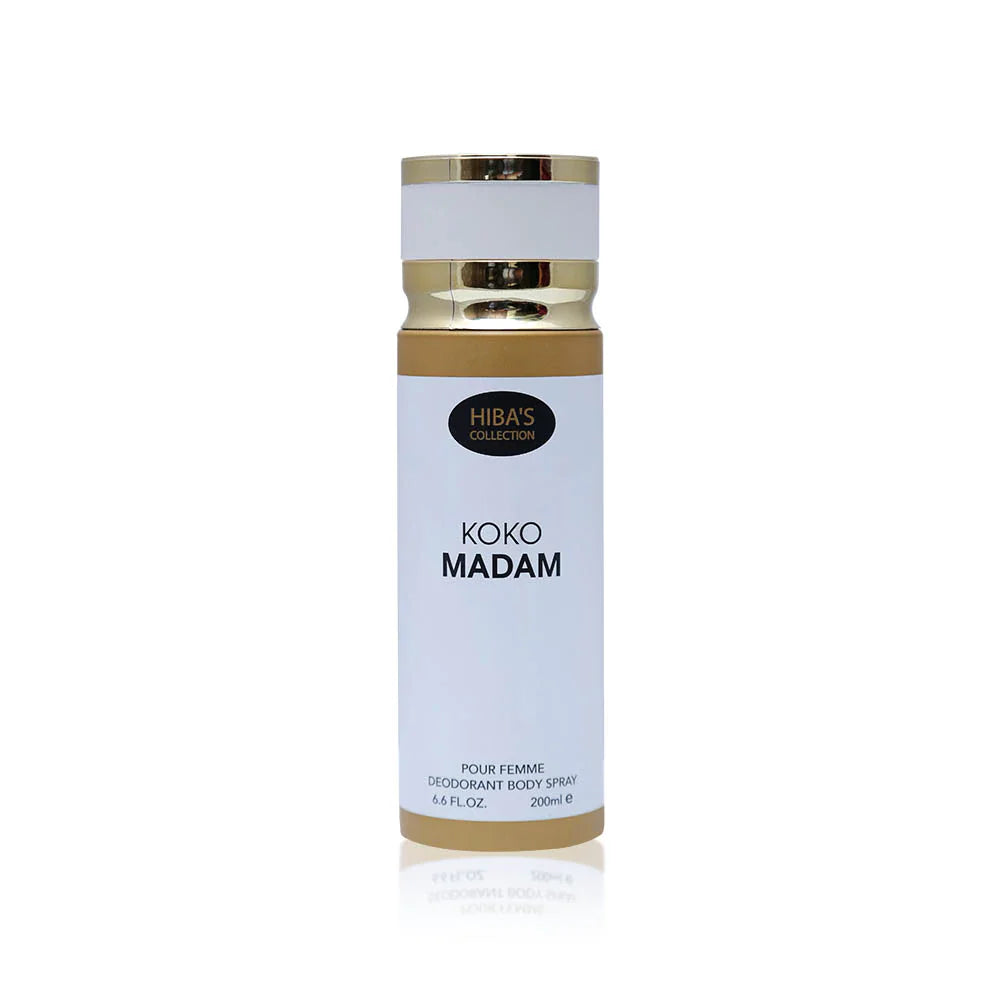 Hiba's Collection Koko Madam Body Spray 200 ML
