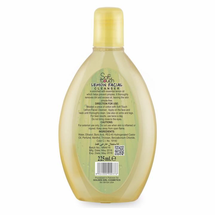 Soft Touch Lemon Facial Cleanser 225 ML