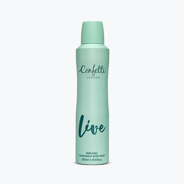 Confetti London Live Body Spray 250 ML