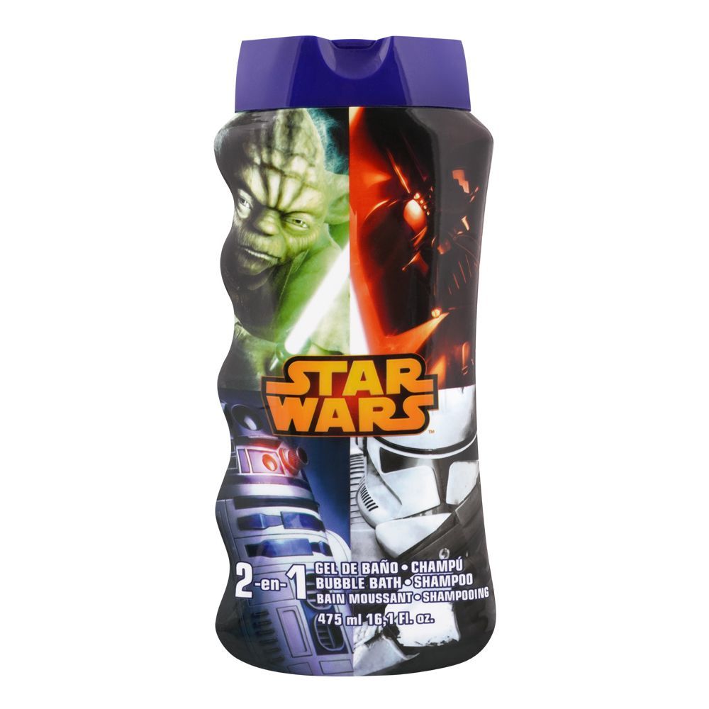 Lorenay Star Wars 2 In 1 Bubble Bath & Shampoo 475 ML