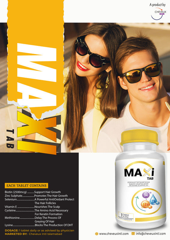 Maxi Tab Hair Growth Formula 30 Tabs
