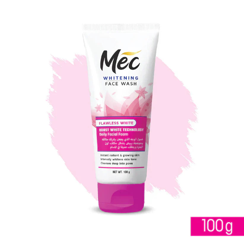 Mec Whitening Flawless White Face Wash 100 ML