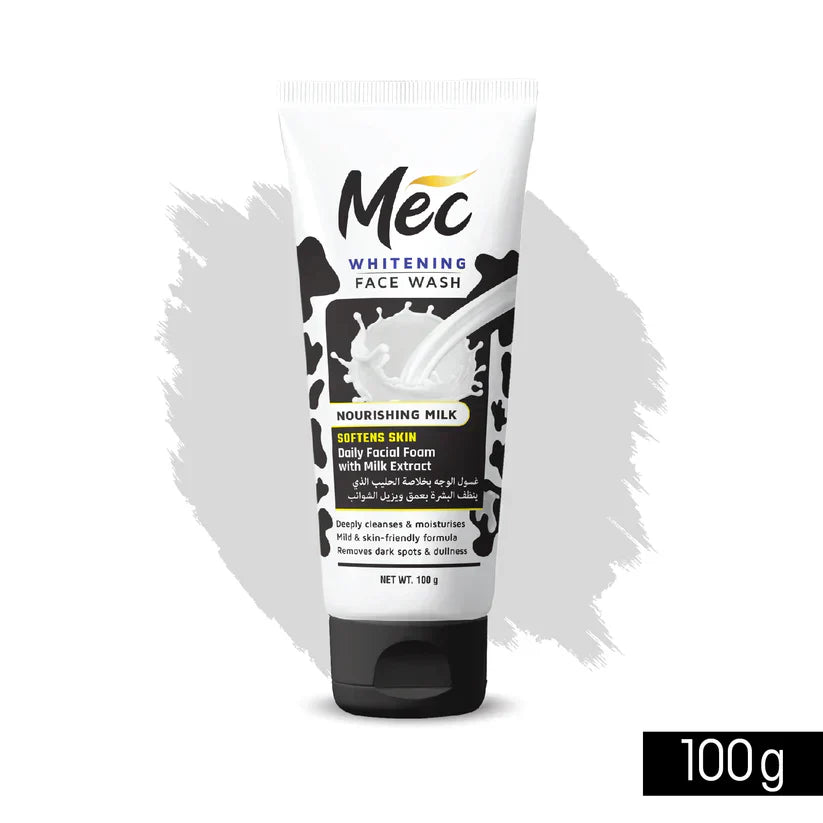 Mec Whitening Nourishing Milk Face Wash 100 ML