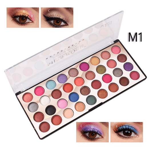 Miss Rose 36 Color Eye Shadow Kit