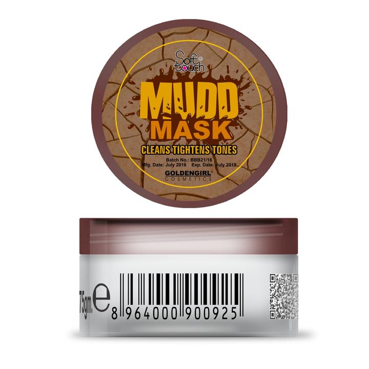 Soft Touch Mudd Mask Cleanses Tightens Tones