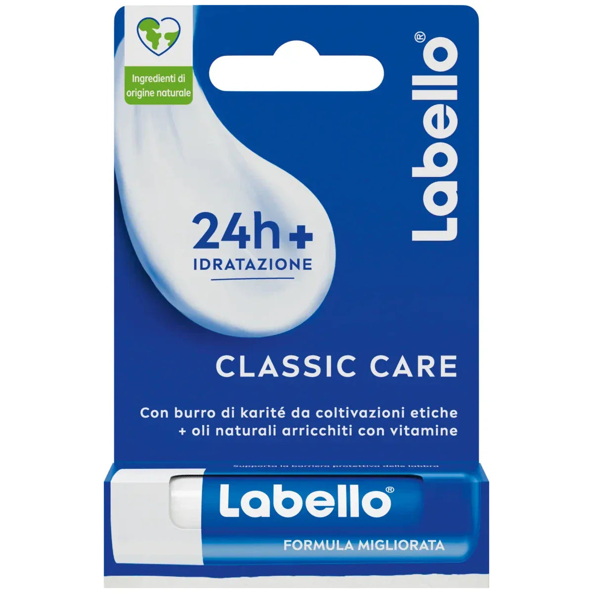 Nivea Labello Classic Care 24H Moisture 4.8 GM