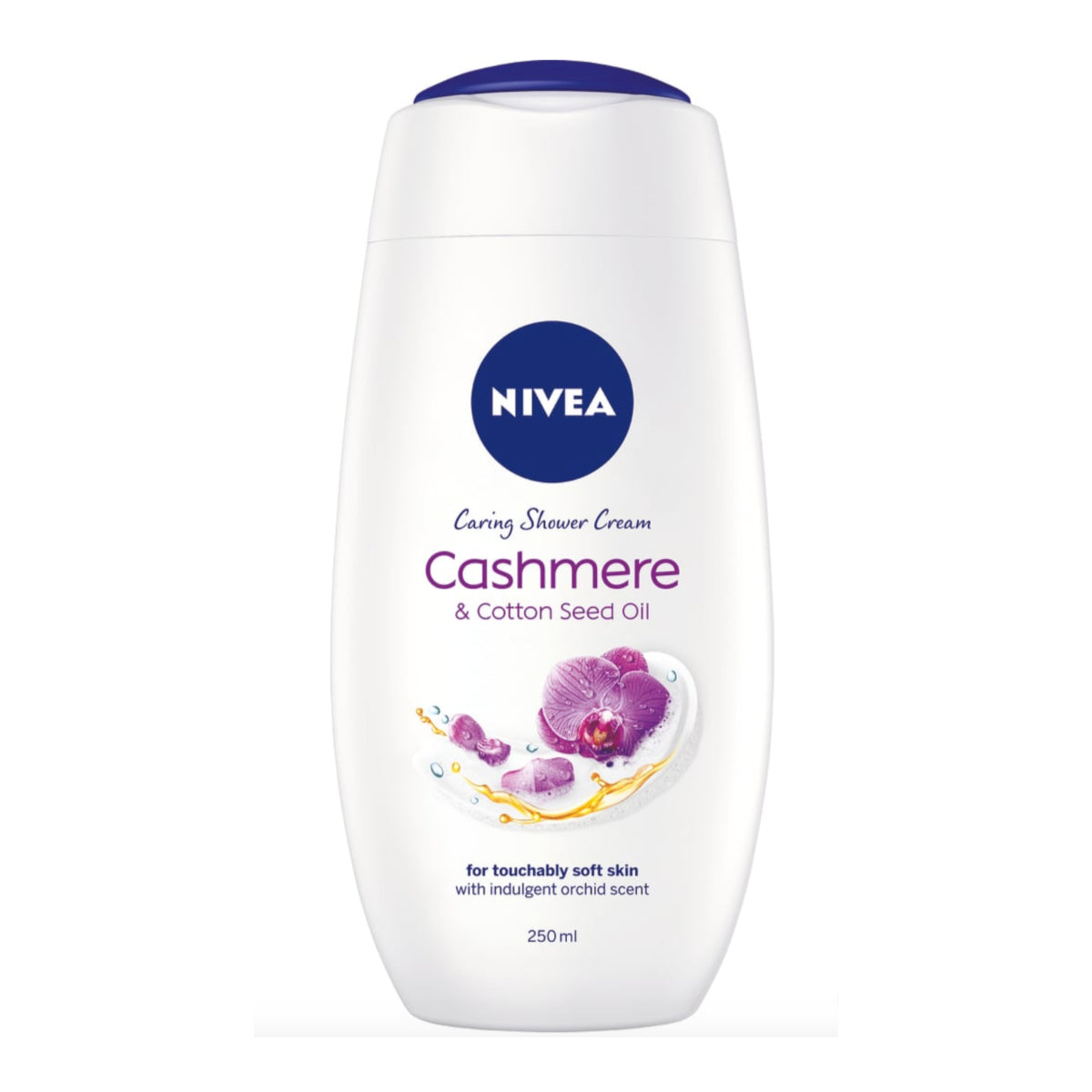 Nivea Shower Cream Cashmere & Cotton Seed Oil 250 ML