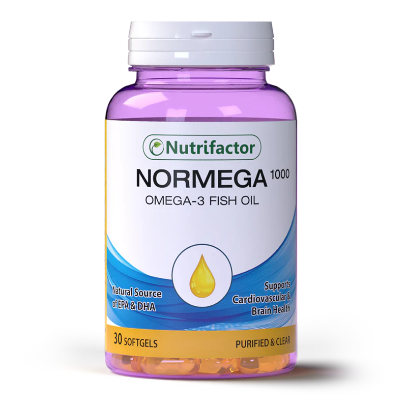 Nutrifactor Normega 500 Fish Oil 500 MG 60 Softgels