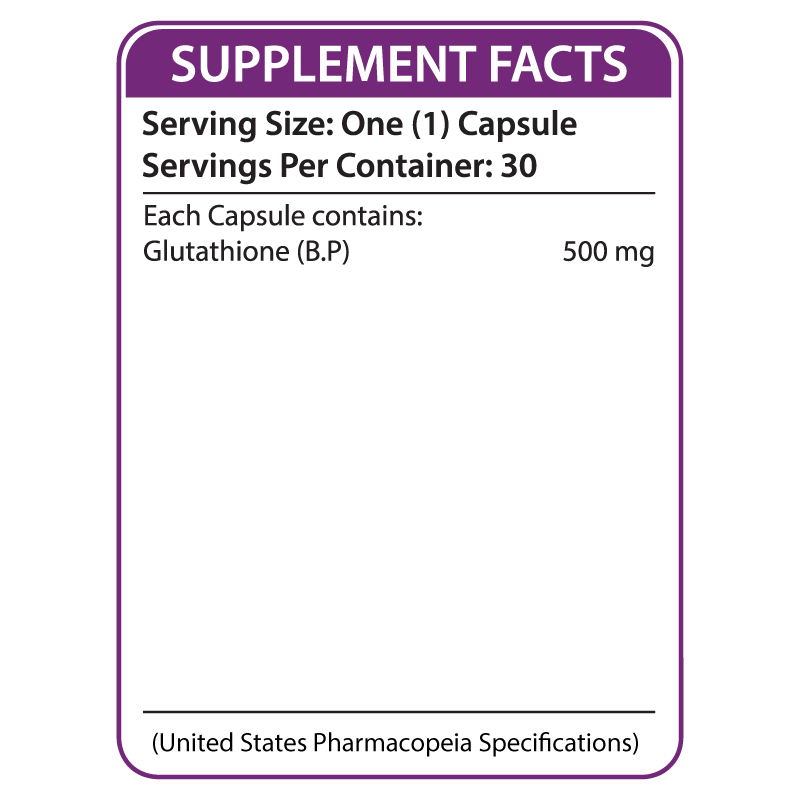 Nutrifactor Glutazon Glutathione 500 MG 30 Cap