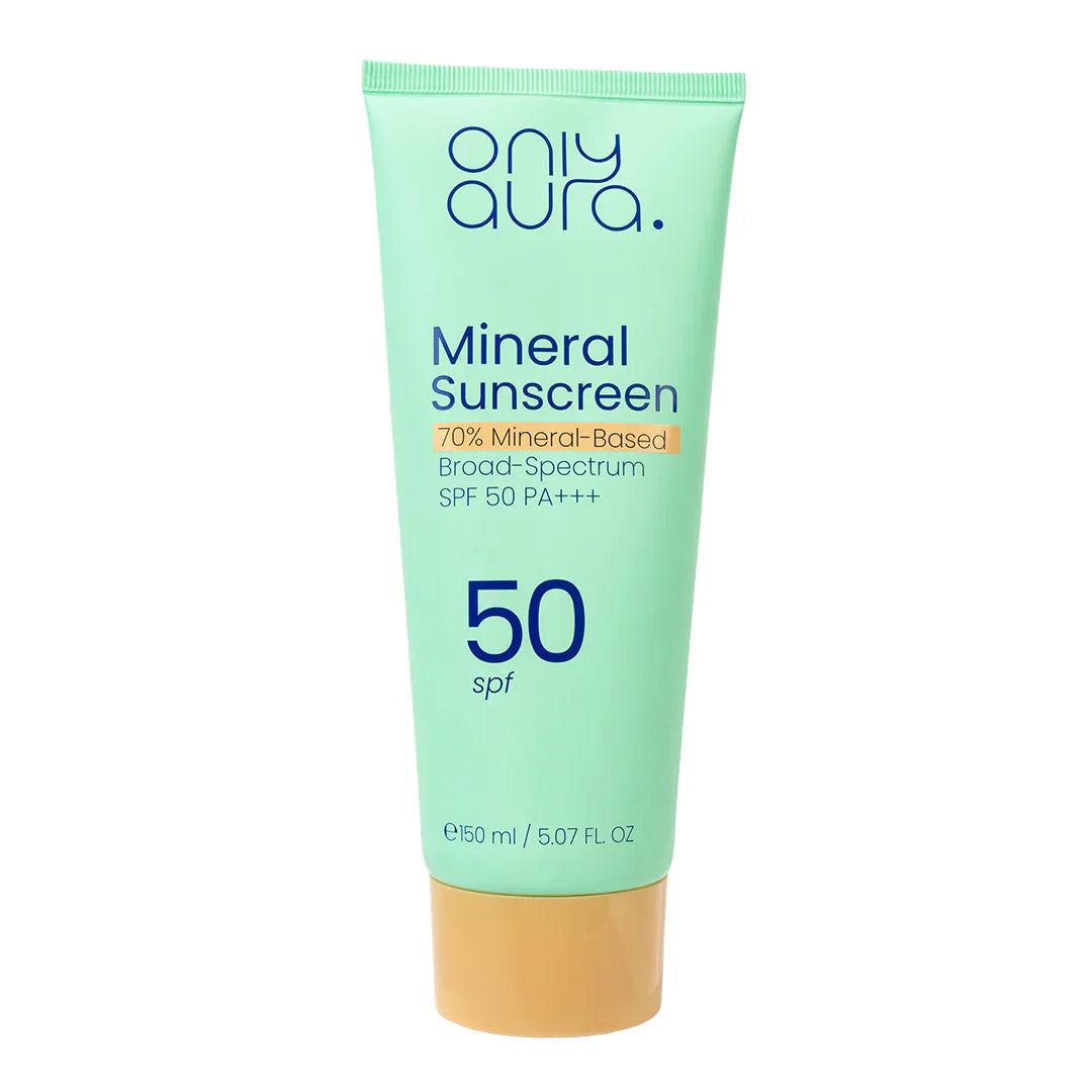 Onlyaura Mineral Sunscreen SPF50 150 ML