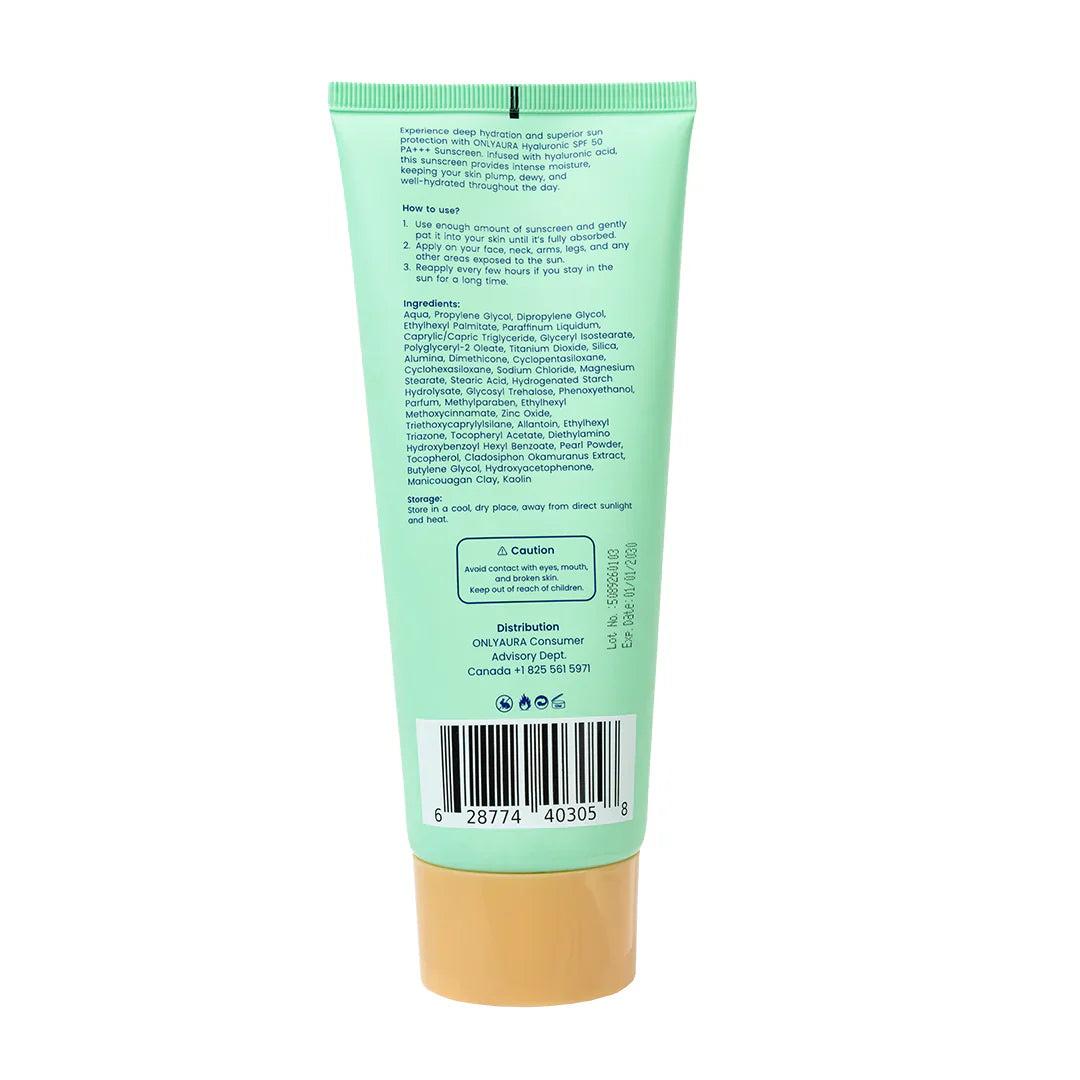 Onlyaura Mineral Sunscreen SPF50 150 ML