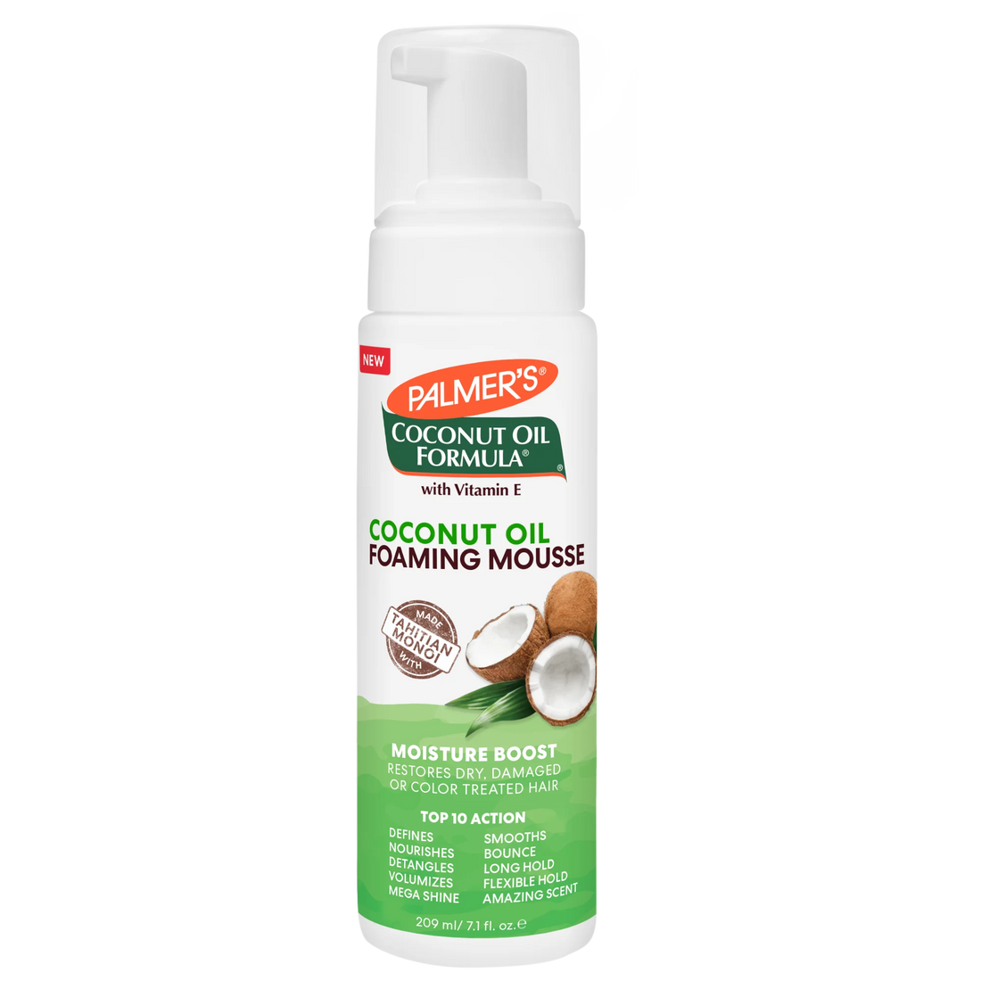 Palmer's Coconut Oil Formula Coconut Oil Foaming Mousse 209 ML