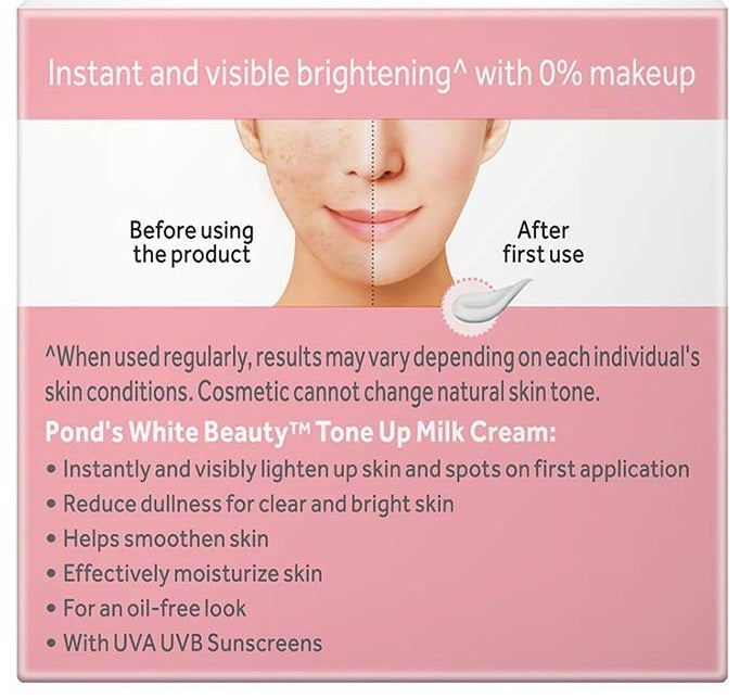 Pond's White Beauty InstaBright Tone Up Milk Cream 50 GM