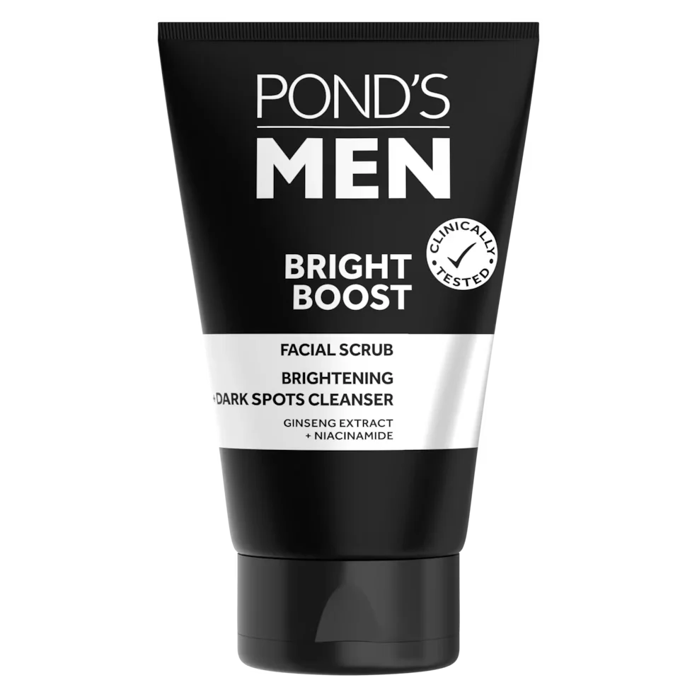 Pond's Men Bright Boost Brightening Dark Spots Cleanser 100 GM