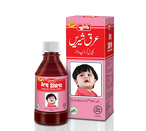 Qarshi Arq Shirin Natural Gripe Water 240 ML