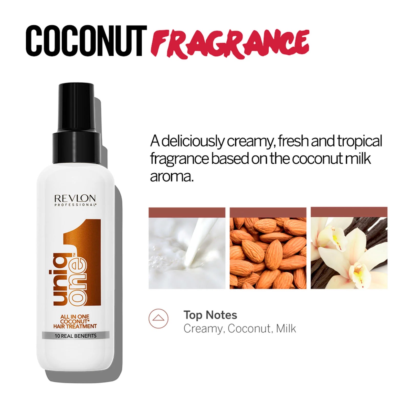 Revlon UniqOne Hair Treatment Coconut Fragrance 150 ML