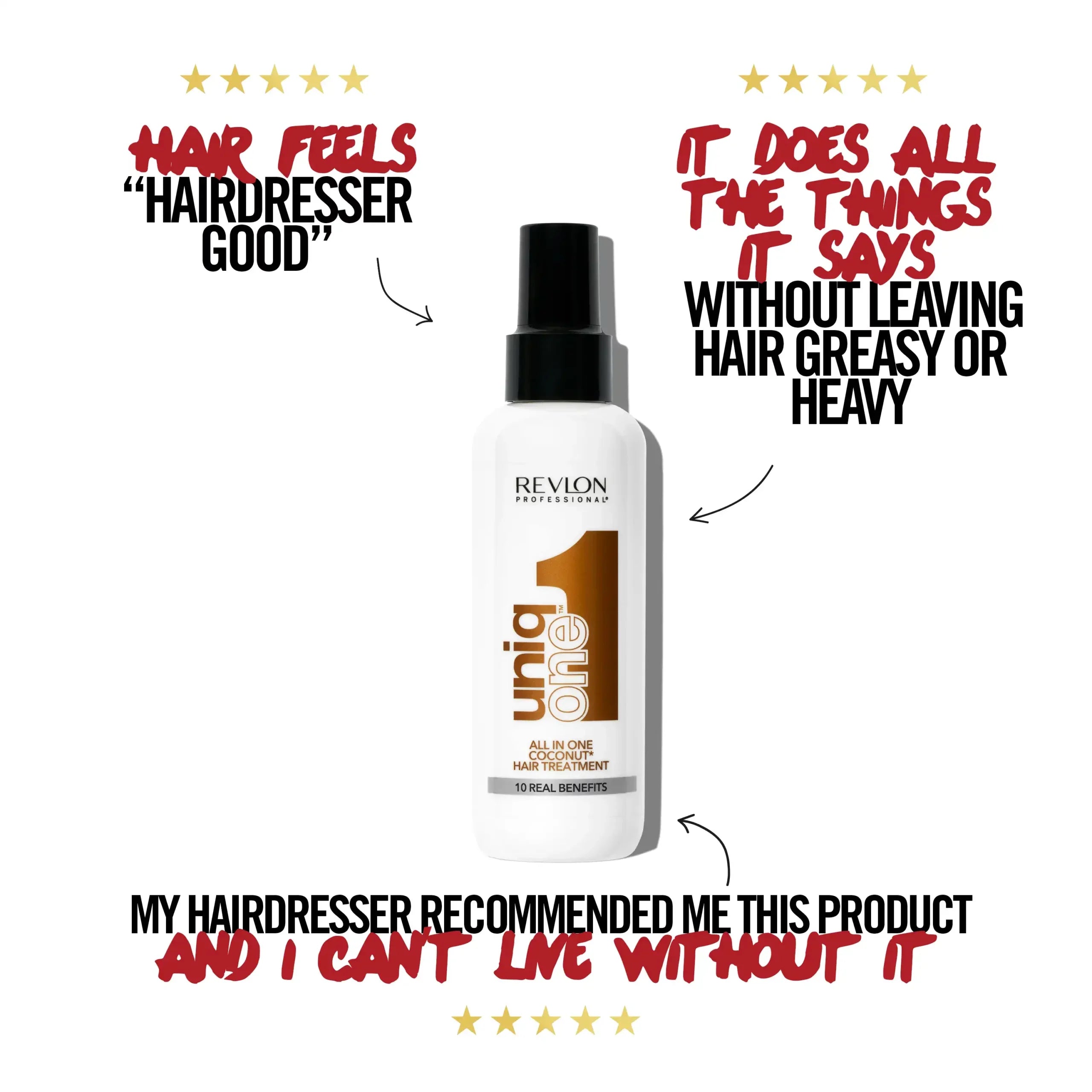 Revlon UniqOne Hair Treatment Coconut Fragrance 150 ML