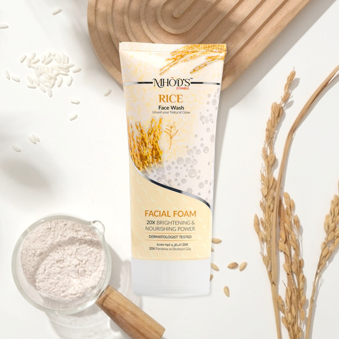 Rice Facial Foam