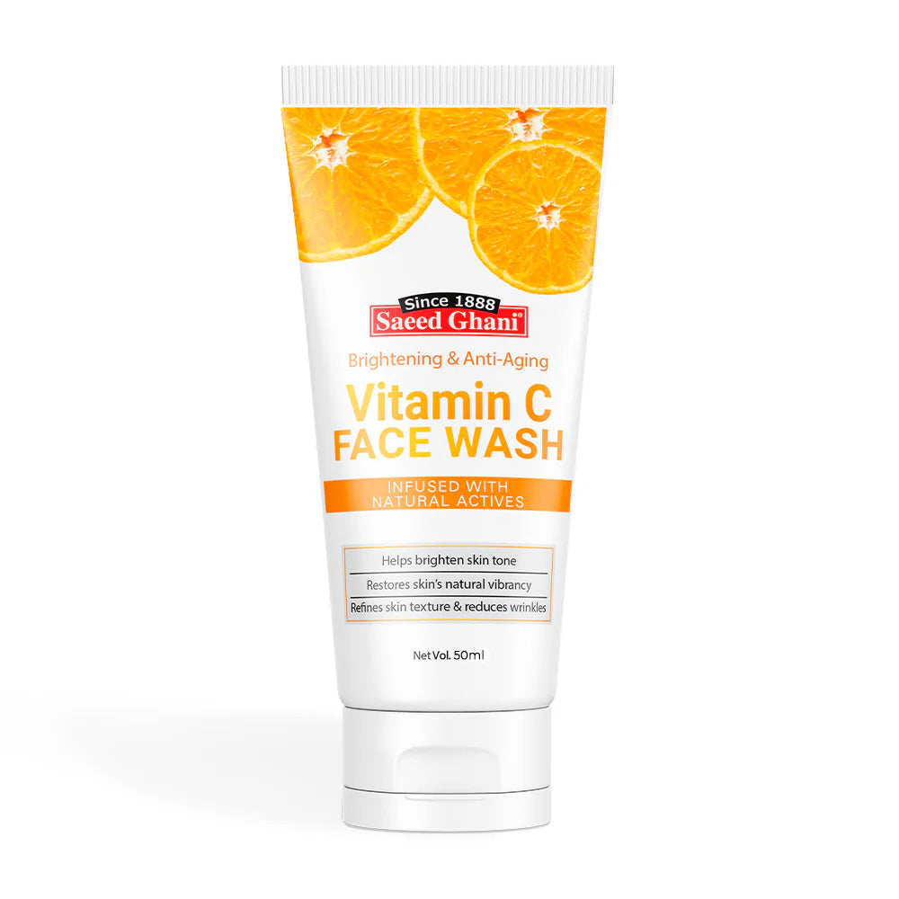 Saeed Ghani Vitamin C Brightening & Anti Aging Face Wash