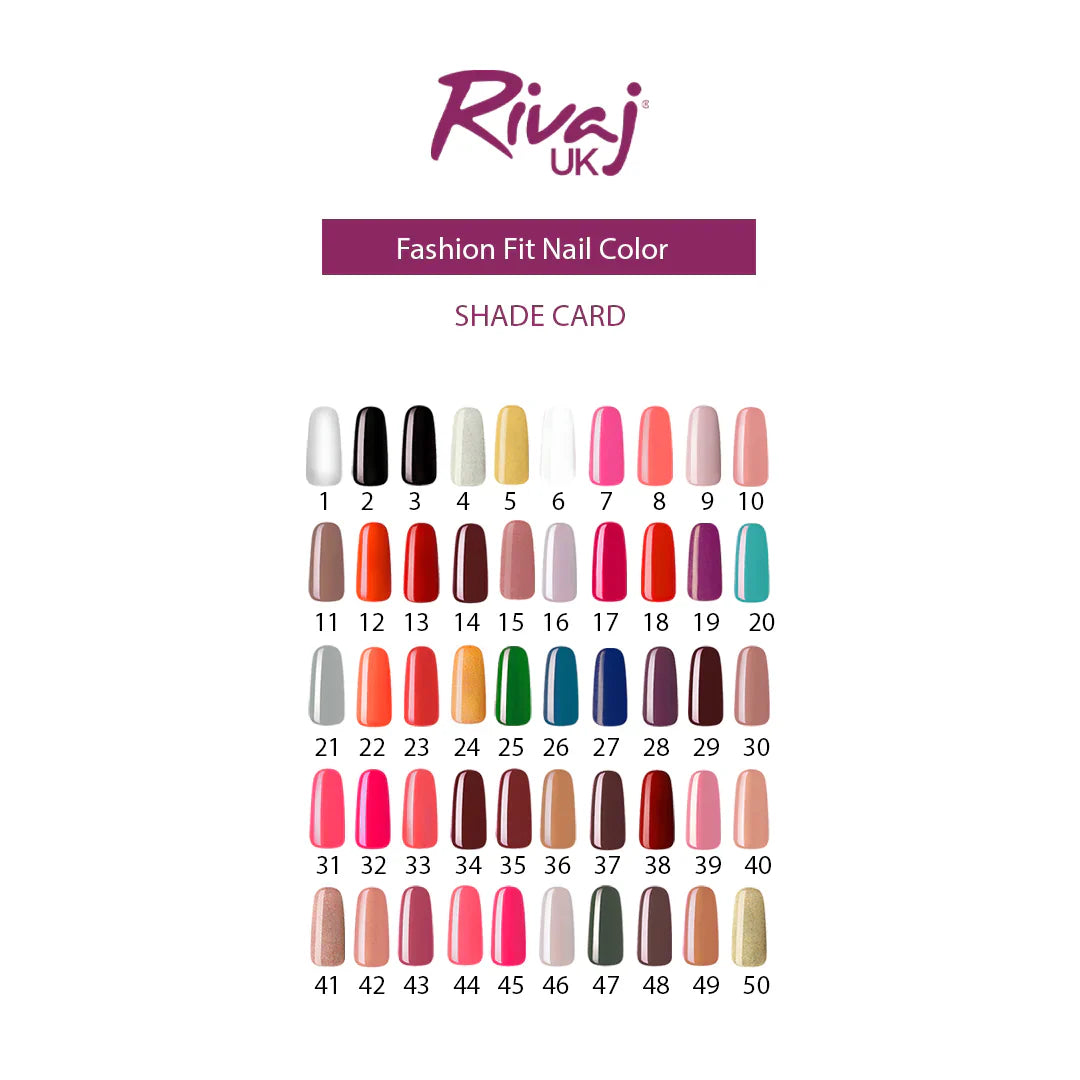 Rivaj UK Fashion Fit Nail Polish